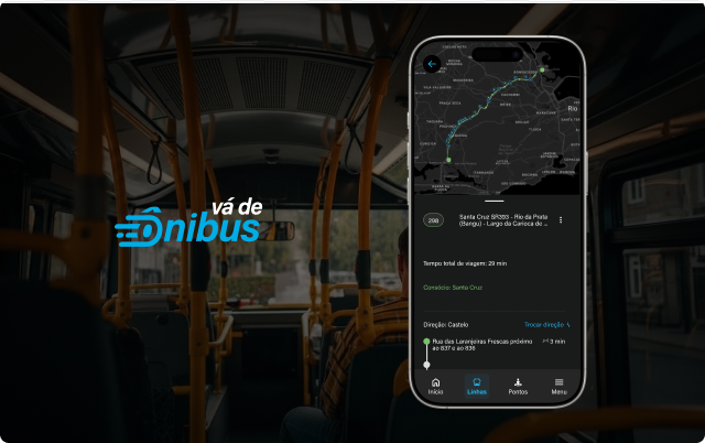 Design e desenvolvimento da nova experiência do app oficial de mobilidade do Rio de Janeiro